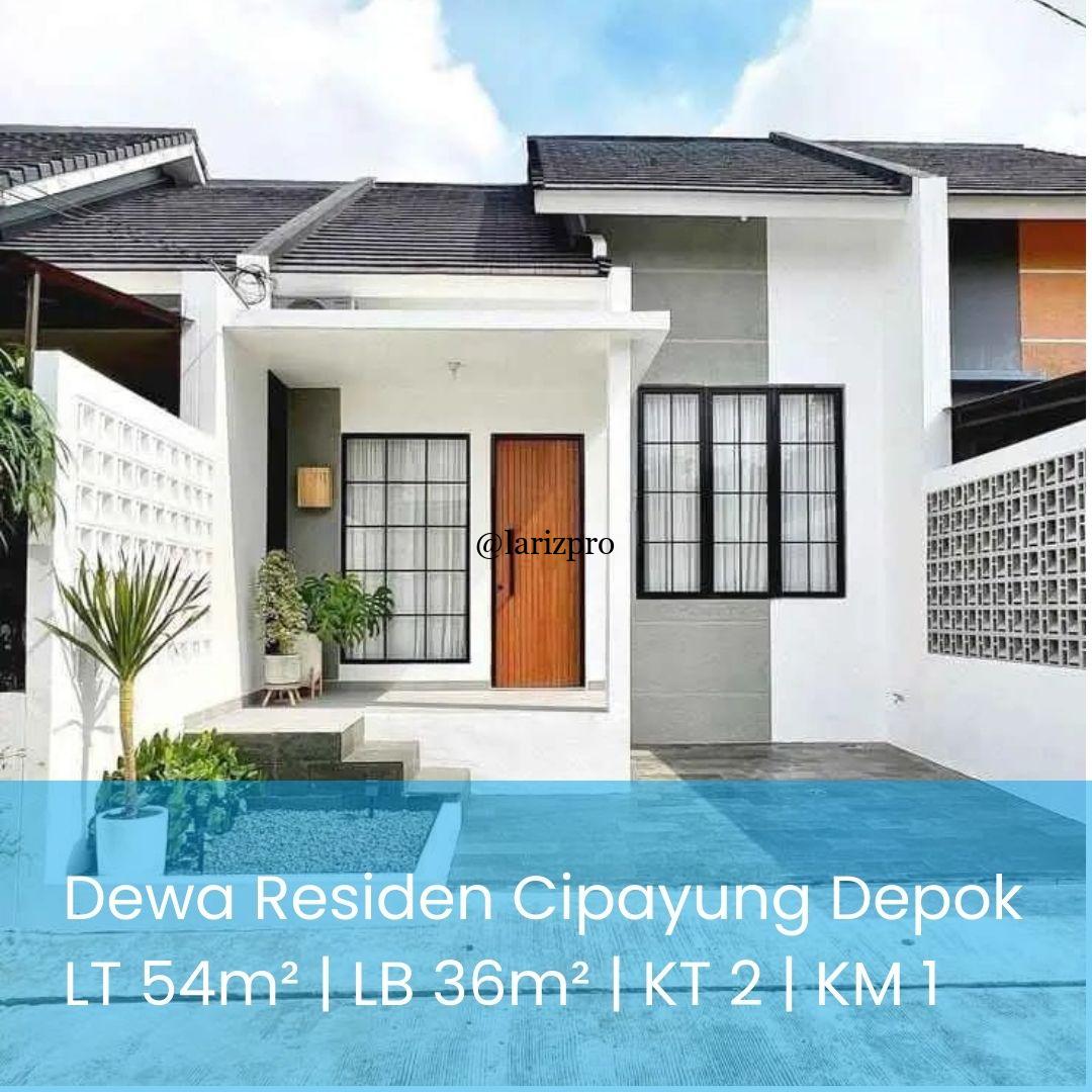 Rumah Baru Dewa Residen Cipayung Depok Harga Terjangkau