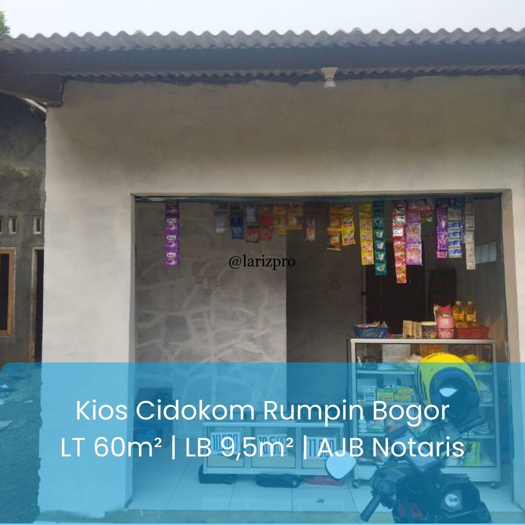 Dijual Lahan & Kios Pinggir Jalan Raya Cidokom