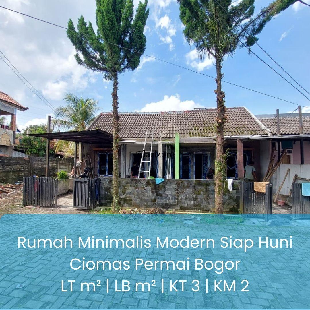Rumah 1,5 Lantai Posisi Hook Griya Soka Bogor Raya