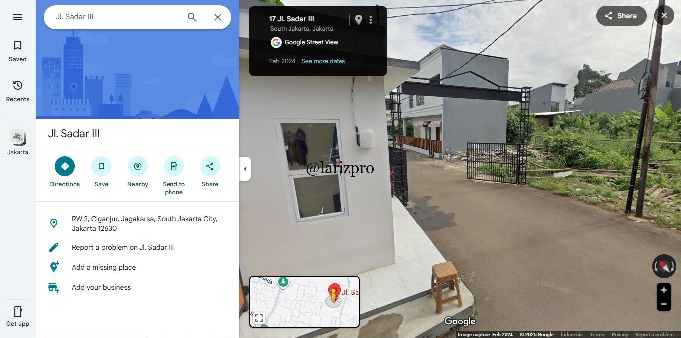 Rumah Classic Modern Mewah 3 Lantai Siap Huni Jl. Sadar Jagakarsa Jakarta Selatan - Gambar 9