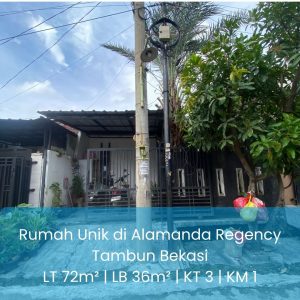Rumah Tambun Bekasi 450 Juta SHM 3 Kamar Alamanda Regency Karang Satria