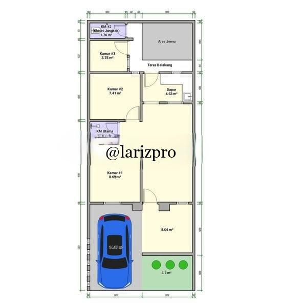 Rumah di Taman Victoria Sentul City Bogor – 3 Kamar Siap Huni Dekat AEON Mall - Gambar 3