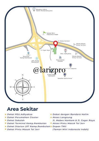 Tanah Komersial 8.786 m² Dekat TMII Jakarta Timur – Bonus Rumah Mewah - Gambar 5