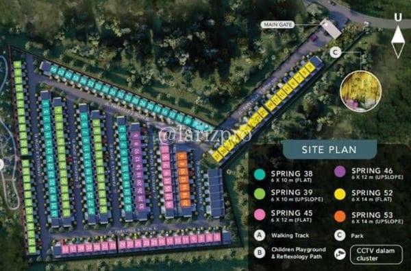 Rumah Spring at Parkville Sentul Siap Huni Cluster Premium SHM - Gambar 6