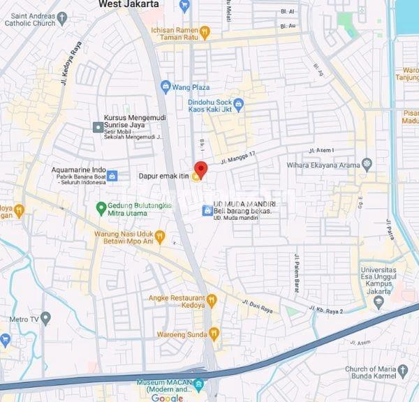 Tanah Kavling Kebon Jeruk Jakarta Barat 180m Dalam Perumahan Strategis - Gambar 3