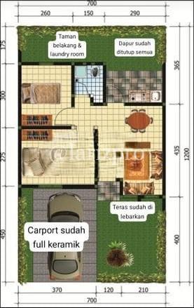 Rumah Strategis Villa Citayam Bogor Dekat Stasiun & Sekolah Harga 550 Juta - Gambar 7
